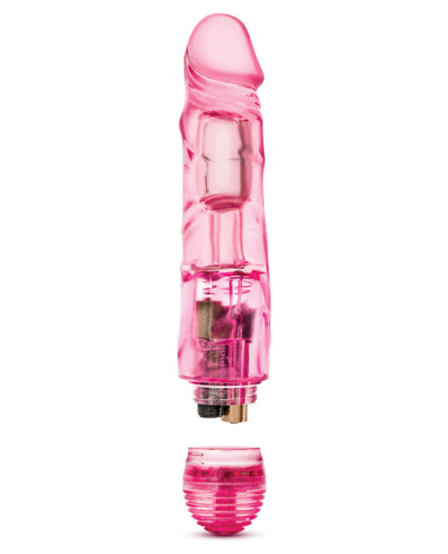 Naturally Yours The Little One Vibrating Dildo 6.7in - Pink