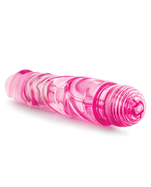 Naturally Yours The Little One Vibrating Dildo 6.7in - Pink