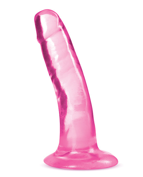 B Yours Plus Hard n` Happy Realistic Dildo 5in - Pink