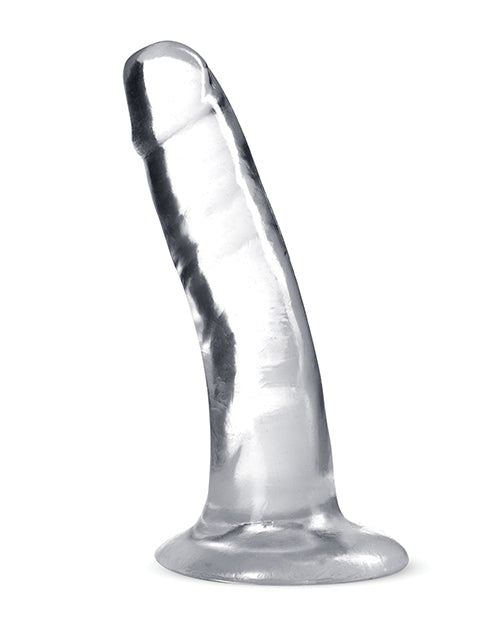 B Yours Plus Hard n` Happy Realistic Dildo 5.5in - Clear