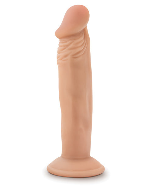 Dr. Skin Silver Collection Dr. Small Dildo with Suction Cup 6in - Vanilla