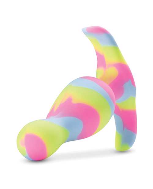 Avant Kaleido Lime Silicone Anal Plug - Multicolor