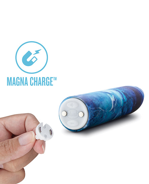 Limited Addiction Mesmerize Rechargeable Power Vibrator - Azure