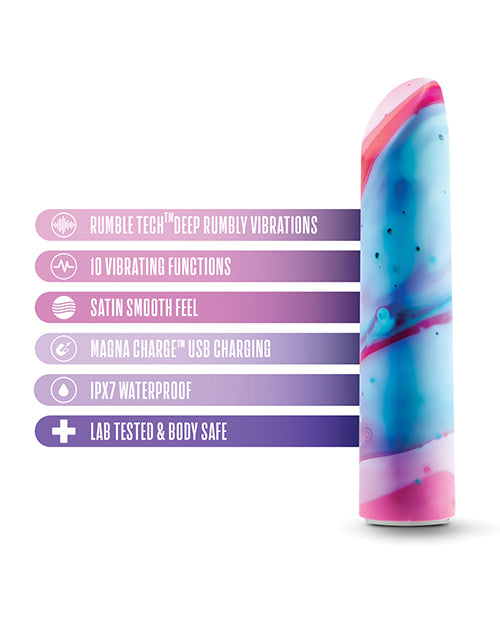 Limited Addiction Fascinate Rechargeable Power Vibrator - Peach