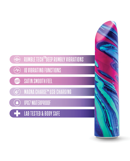Limited Addiction Sublime Rechargeable Power Vibrator - Alexandrite