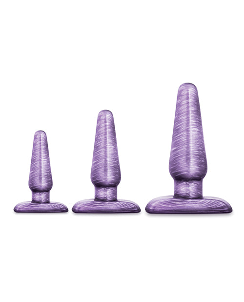 B Yours Anal Trainer Kit - Purple Swirl