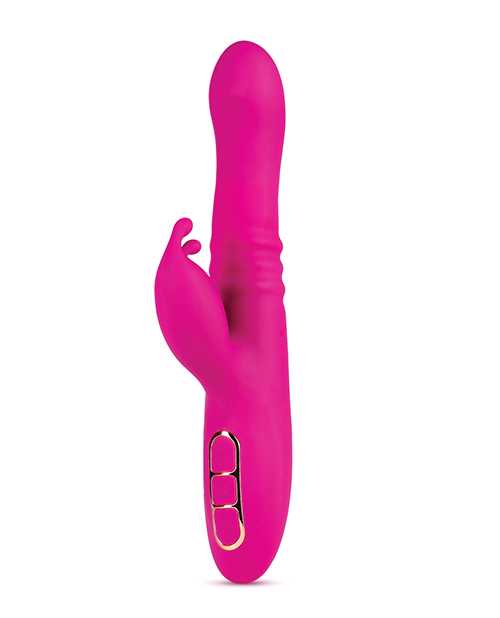 Blush Kira Rechargeable Silicone Rabbit Vibrator - Velvet Pink