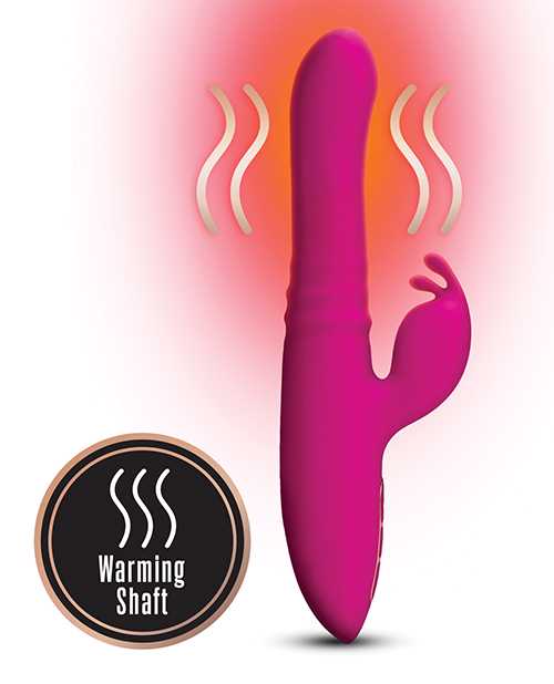 Blush Kira Rechargeable Silicone Rabbit Vibrator - Velvet Pink