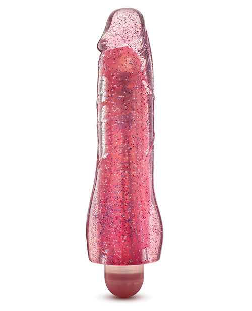 Glow Dicks Molly Glitter Vibrator - Pink
