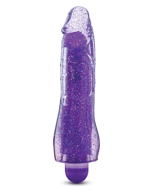 Glow Dicks Molly Glitter Vibrator - Purple