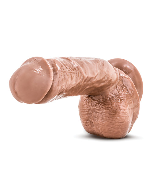 X5 Mister Grande Dildo with Balls 8.5in - Caramel