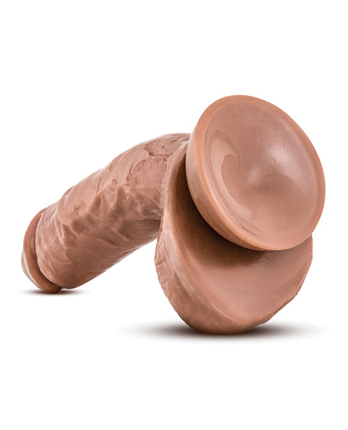 X5 Mister Grande Dildo with Balls 8.5in - Caramel