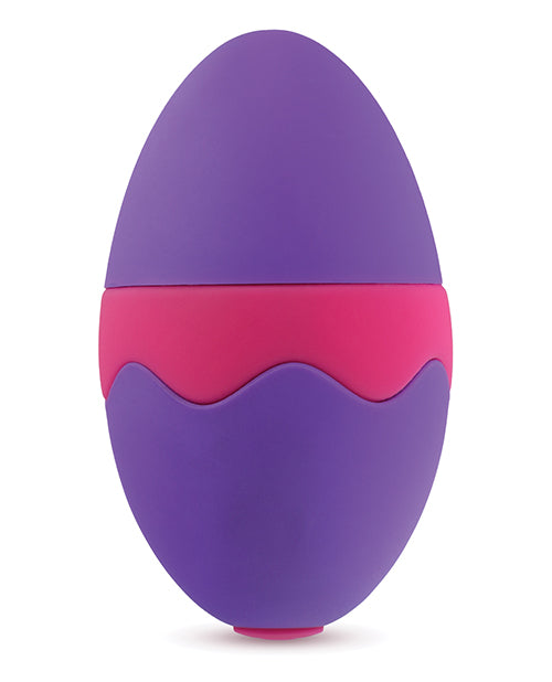 Aria Flutter Tongue Rechargeable Silicone Vibrator - Purple