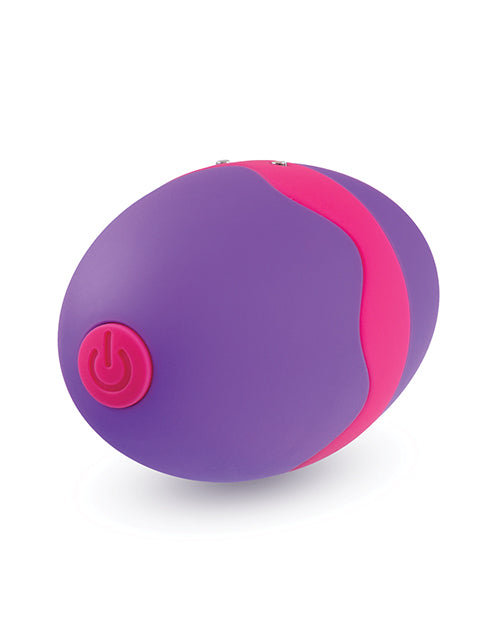 Aria Flutter Tongue Rechargeable Silicone Vibrator - Purple