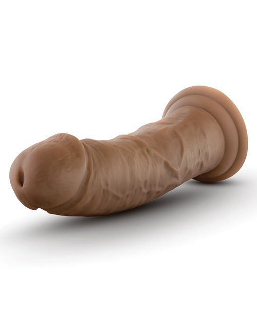 Au Naturel Dildo with Suction Cup 8in - Caramel