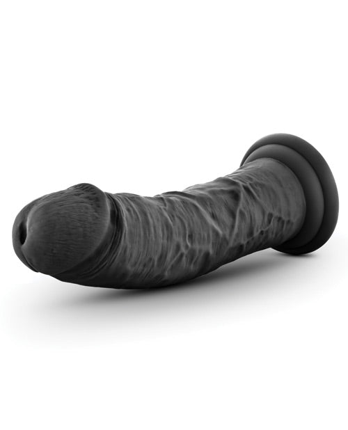 Ruse Jammy Silicone Dildo 8in - Black