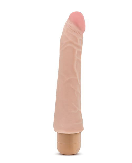 X5 Plus Mambo Vibe Vibrating Dildo 8in - Vanilla