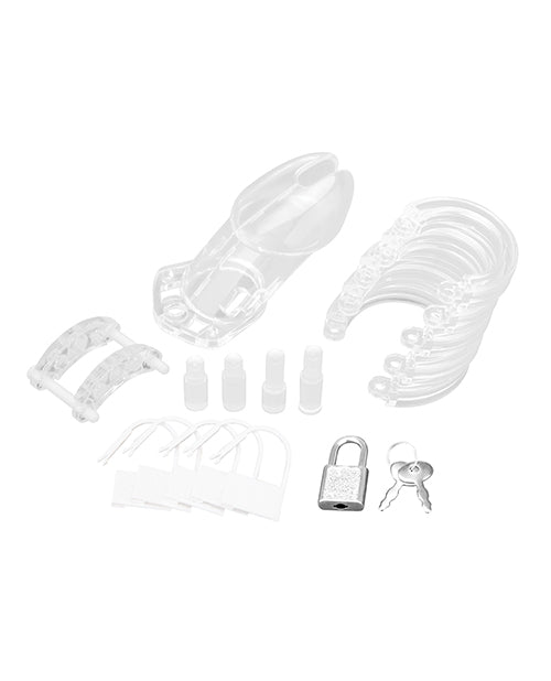 Acrylic See-thru Chastity Cage - Clear