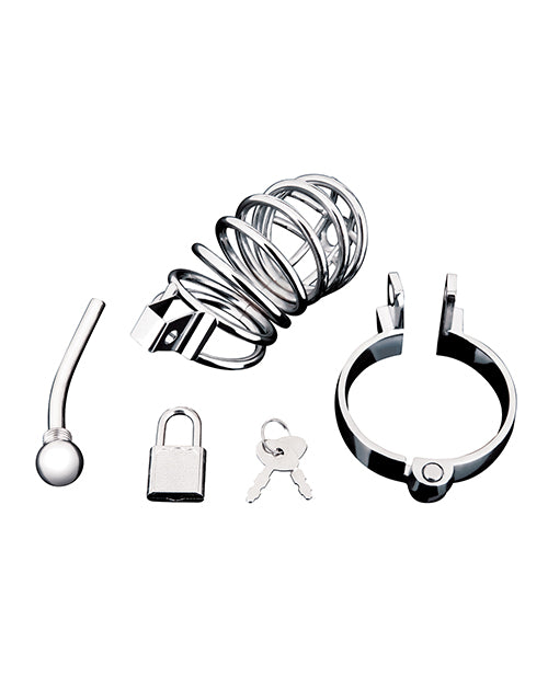 Urethral Play Cage - Stainless Steel