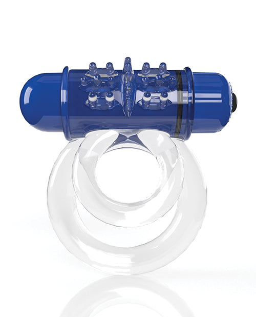 Screaming O 4B DoubleO 6 Couples Ring - Blueberry