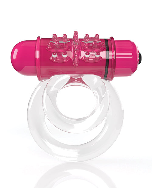 Screaming O 4B DoubleO 6 Couples Ring - Strawberry