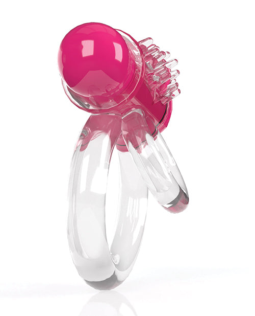 Screaming O 4B DoubleO 6 Couples Ring - Strawberry
