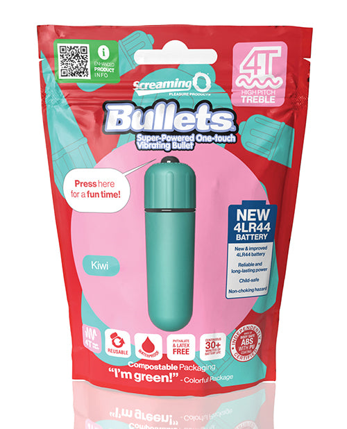 Screaming O 4T Bullet Vibrator - Kiwi