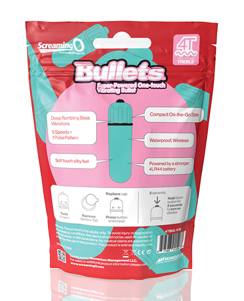 Screaming O 4T Bullet Vibrator - Kiwi