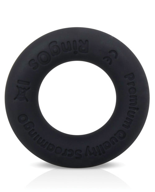 RingO Ritz Individual Ring Silicone - Black