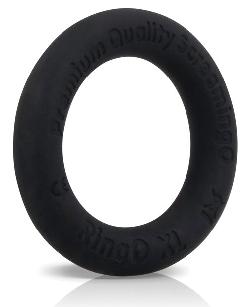 RingO Ritz XL Individual Ring Silicone - Black
