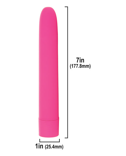 Simple and True Eezy Pleezy Vibrator 7in - Pink