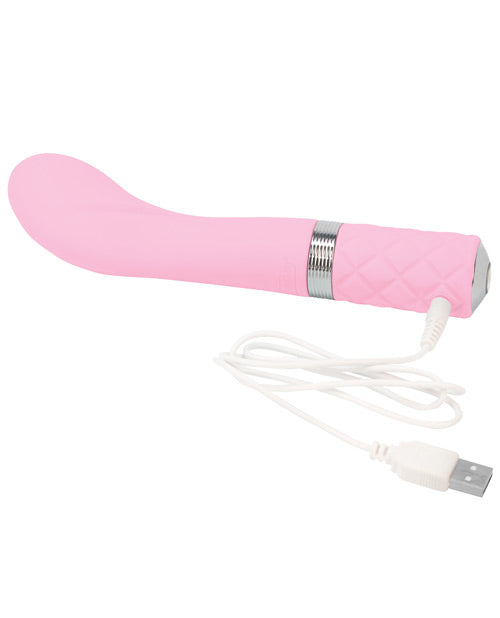 Pillow Talk Sassy Silicone Rechargeable G-Spot Vibrator - Pink
