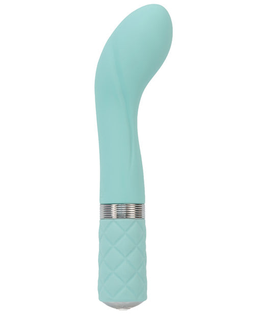Pillow Talk Sassy Silicone Rechargeable G-Spot Vibrator - Teal