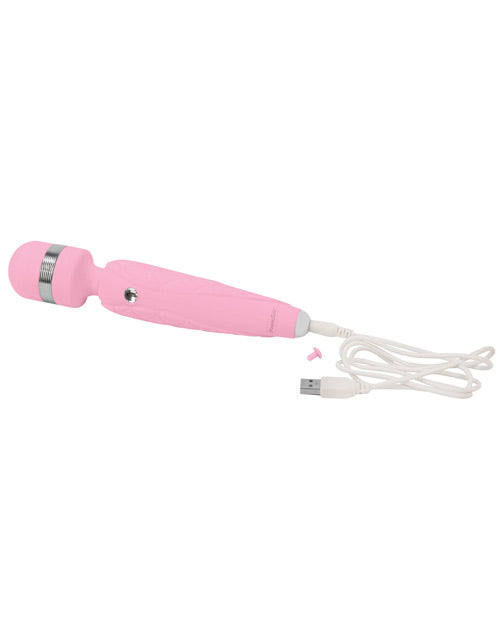 Pillow Talk Cheeky Silicone Rechargeable Wand Massager - Pink