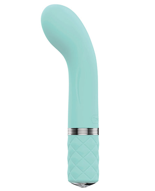 Pillow Talk Racy Silicone Rechargeable G-Spot Mini Vibrator - Teal