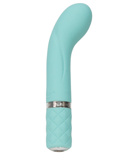 Pillow Talk Racy Silicone Rechargeable G-Spot Mini Vibrator - Teal