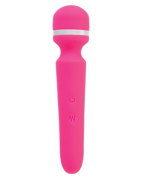 Wonderlust Destiny Silicone Rechargeable Wand Massager - Pink