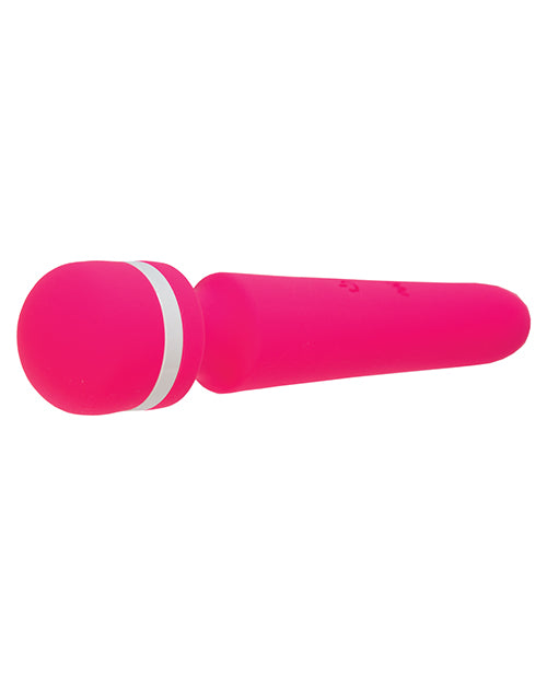 Wonderlust Destiny Silicone Rechargeable Wand Massager - Pink