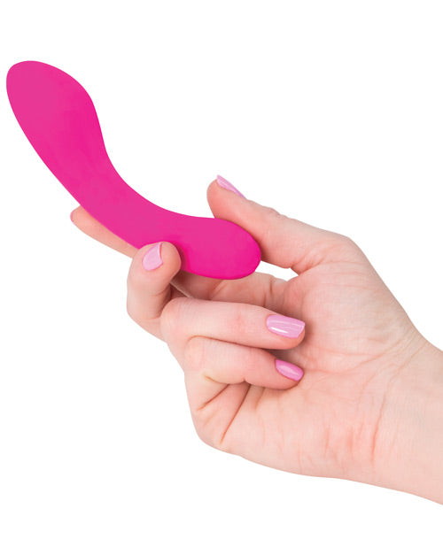 Swan Mini Swan Wand Rechargeable Silicone Vibrator - Pink