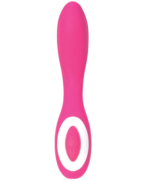 Wonderlust Serenity Rechargeable Silicone Vibrator - Pink