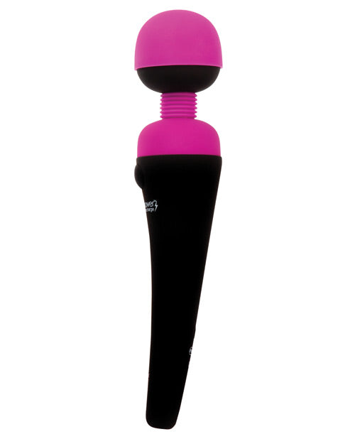 PalmPower Rechargeable Silicone Personal Wand Massager - Fuschia