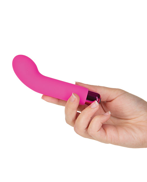 PowerBullet Sara`s Spot 10 Function Rechargeable Silicone Vibrating Bullet - Pink