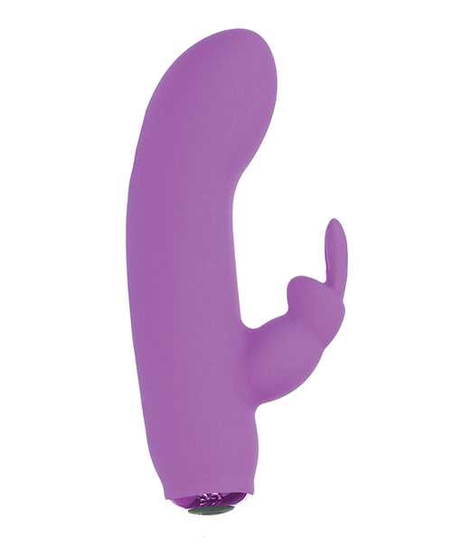 PowerBullet Alice`s Bunny Silicone Rechargeable Rabbit - Purple