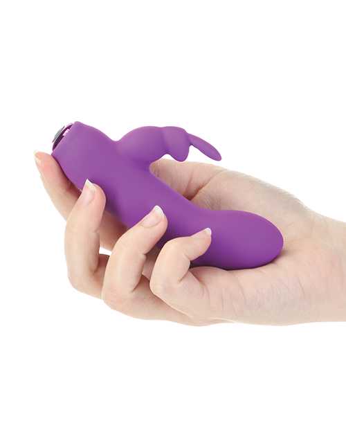 PowerBullet Alice`s Bunny Silicone Rechargeable Rabbit - Purple
