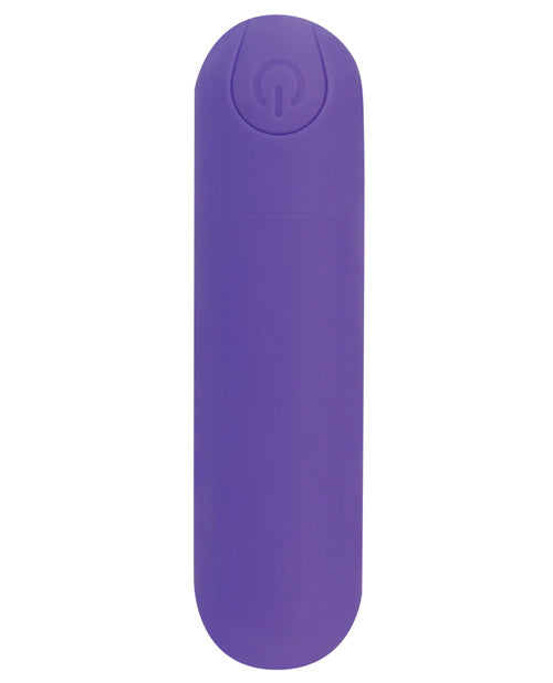 PowerBullet Essential Rechargeable Vibrating Bullet - Purple