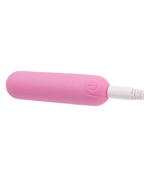 PowerBullet Essential Rechargeable Vibrating Bullet - Pink