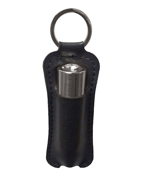 PowerBullet First Class Rechargeable Mini Bullet with Crystal - Gun Metal
