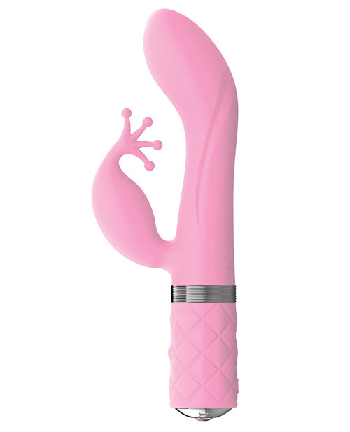 Pillow Talk Kinky Rechargeable Silicone Vibrator - Pink