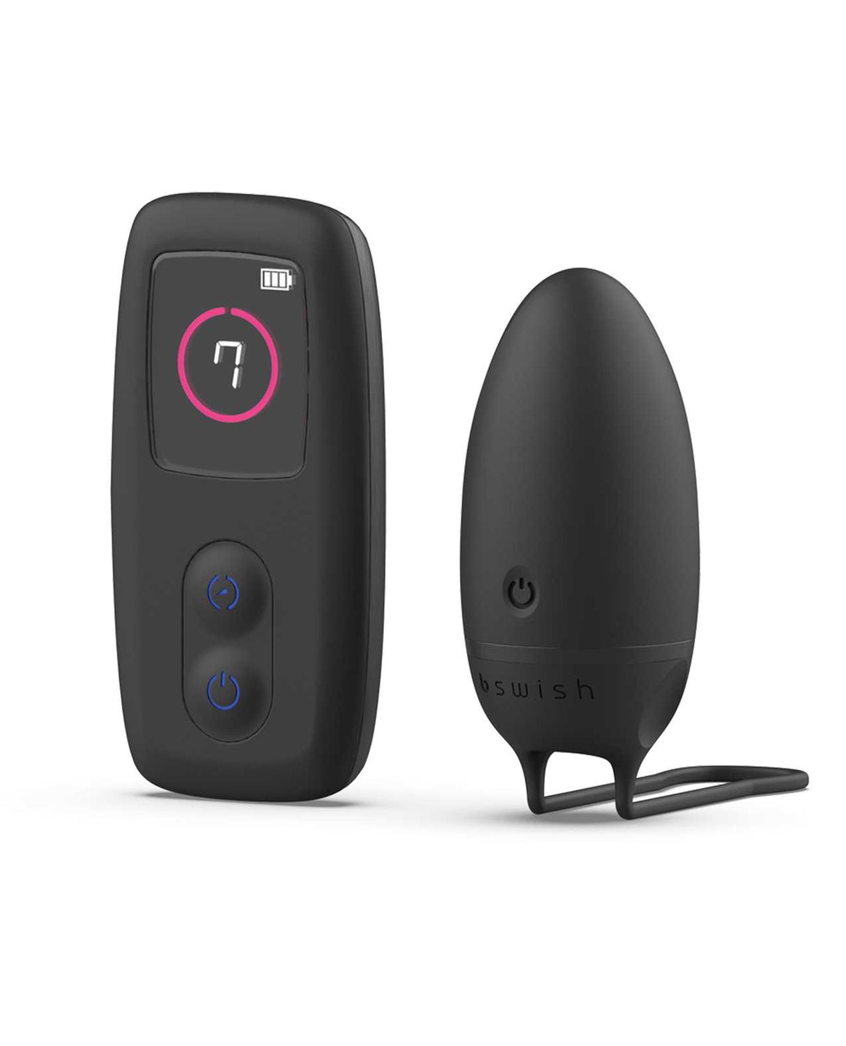 Bnaughty Premium Unleashed Remote Control Bullet - Noir