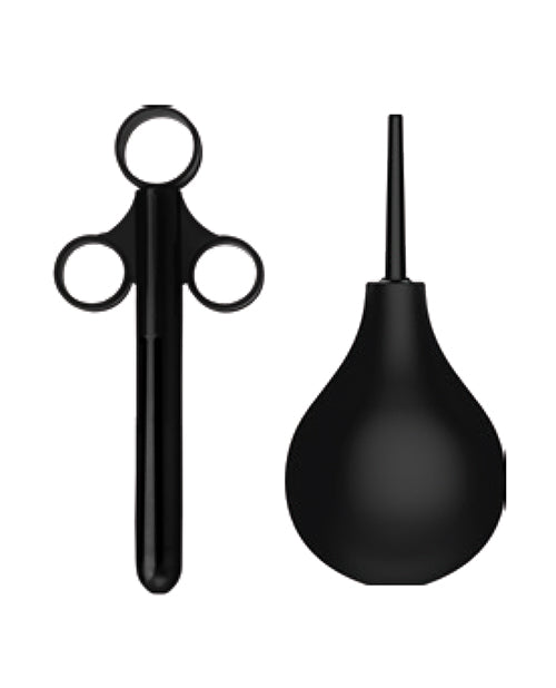 B-Vibe Anal Education Set Rechargeable Silicone Anal Play - Blue